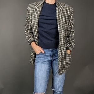 Vintage 90s Tweed Blazer